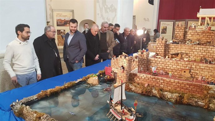 Inauguración del Belén de Playmobil