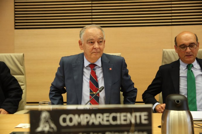 Eugenio Pino Sánchez declara a la comissió del Congrés sobre la utilització partidista del Ministeri de l'Interior.