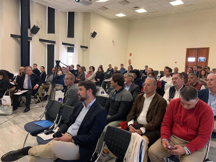 Asistentes a las II Jornadas Profesionales de Marinas de Andalucía.