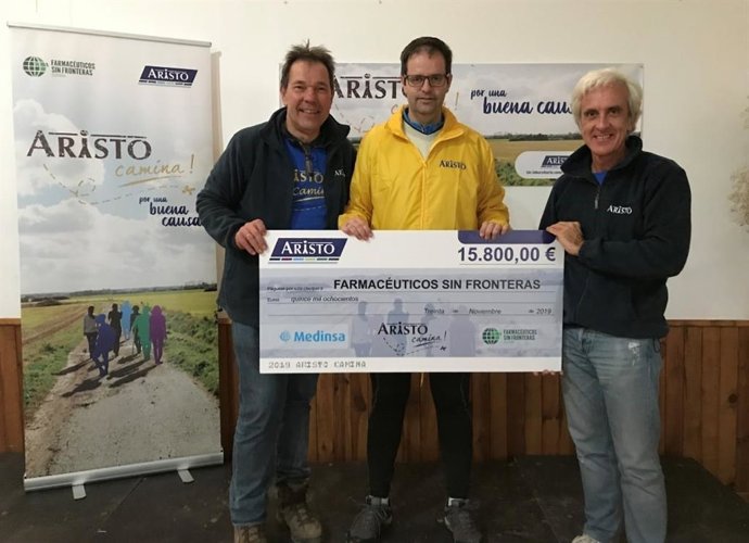 Cuarta edición de la iniciativa solidaria Aristo Camina, promovida por FSFE y Aristo Pharma