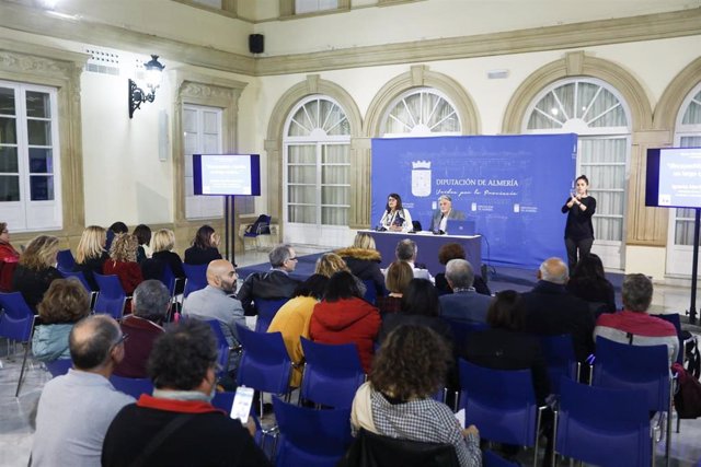 Presentación del programa de actividades de la Diputación de Almería con motivo de la Semana de la Discapacidad
