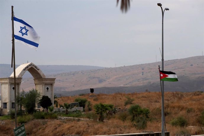 Frontera entre Jordania e Isarel