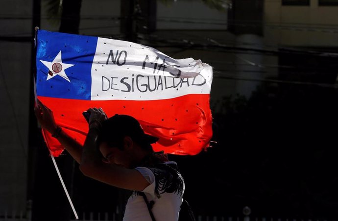 Protestas en Chile contra la desigualdad social