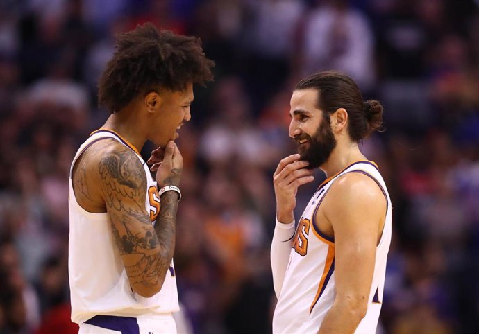 Ricky Rubio y Kelly Oubre con Phoenix Suns