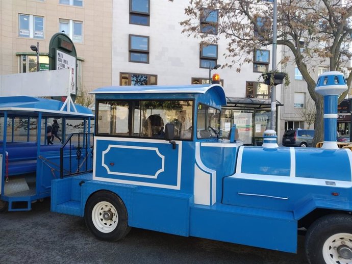 El tren de la Navidad, novedad de la programación de la ciudad de Huesca para este año.