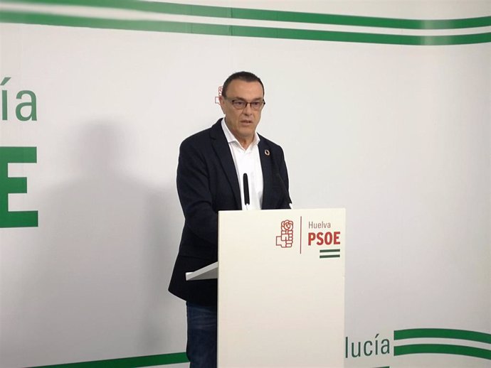 El secretario general del PSOE de Huelva, Ignacio Caraballo.