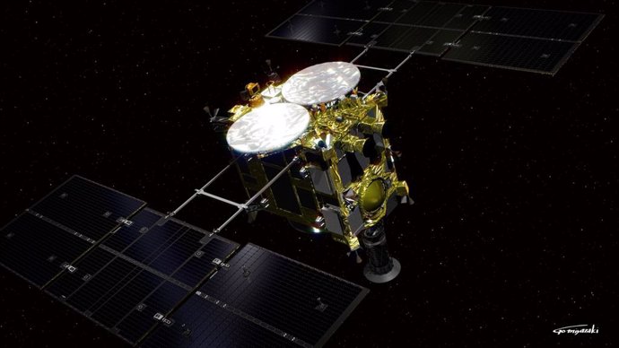 La misión Hayabusa 2 ya vuela hacia la Tierra con muestras de Ryugu