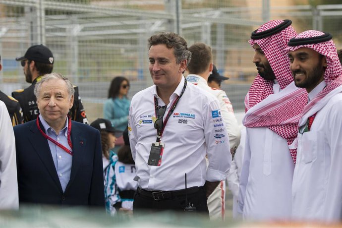 Jean Todt y Alejandro Agag