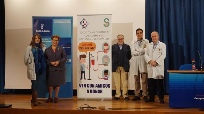 Presentación del maratón de sangre