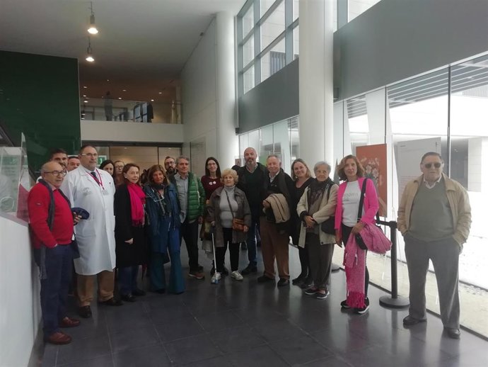 Inauguración de la exposición 'Una palabra. Una mujer. Una vida' en el Hospital de La Línea
