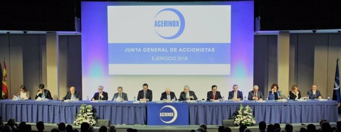 Junta general de accionistas de Acerinox del ejercicio 2018