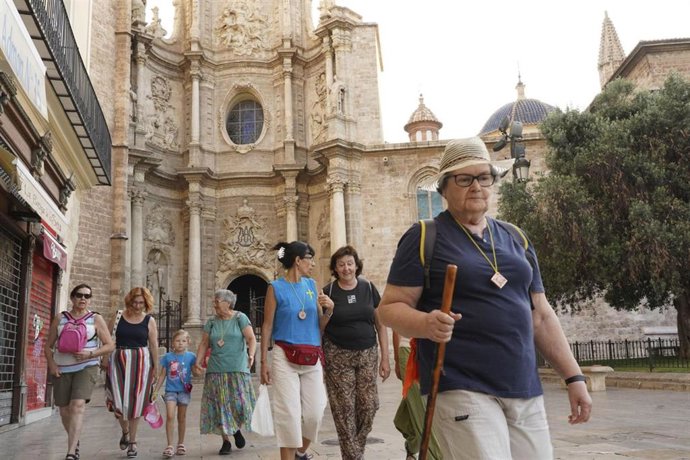 Pregrinos del Camino de Santiago