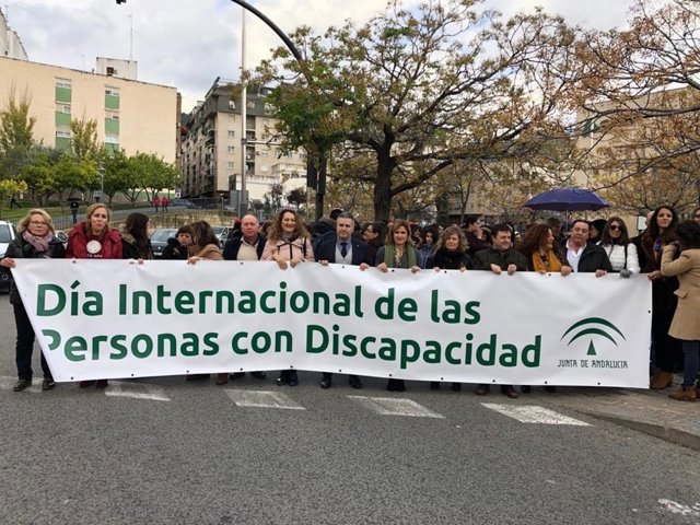 Marcha por el Día Internacional de las Oersonas con Discapacidad