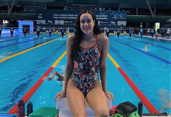 La nadadora española Alba Vázquez