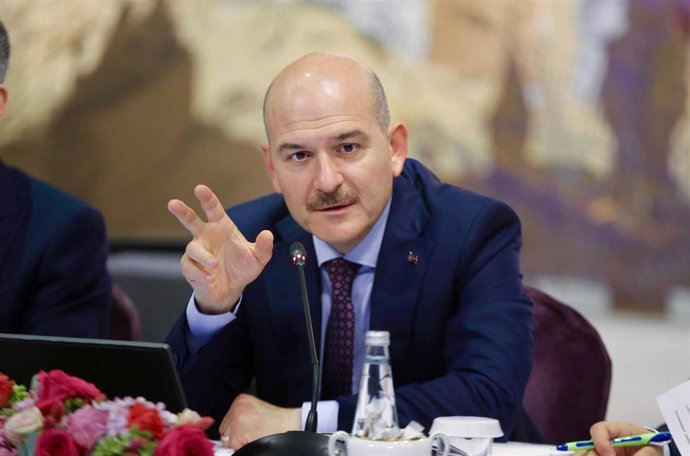 El ministro del Interior de Turquía, Suleiman Soylu