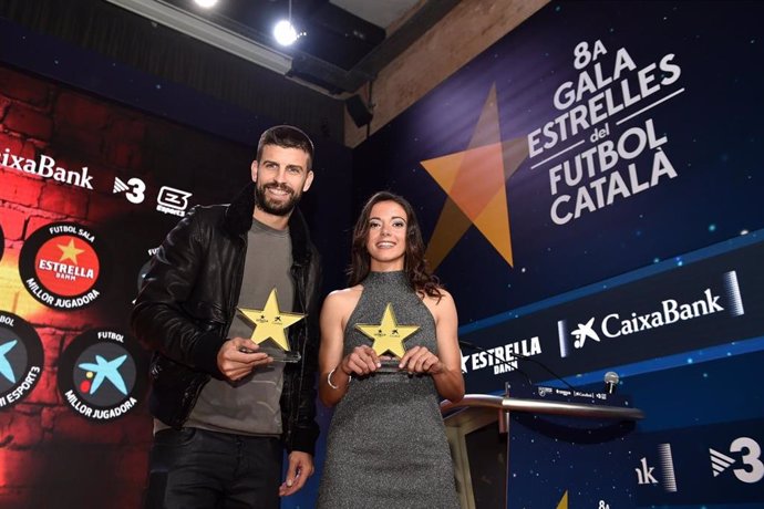 Gerard Piqué y Aitana Bonmatí, mejores jugadores catalanes de 2019