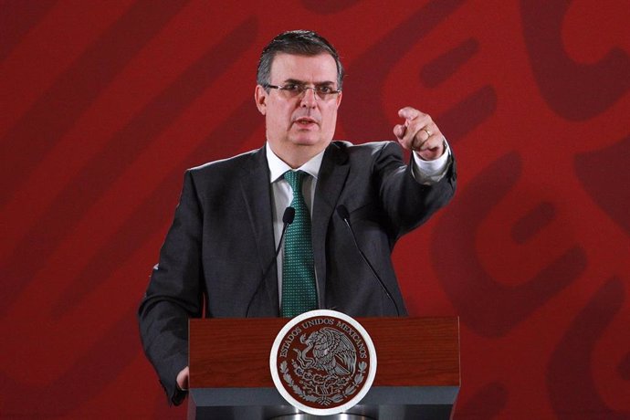 El ministro de Exteriores mexicano, Marcelo Ebrard.