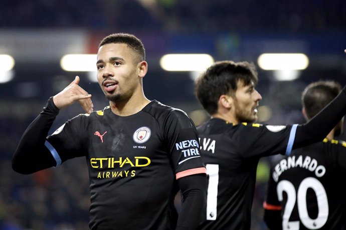 Fútbol/Premier.- (Crónica) Un doblete de Gabriel Jesus guía al Manchester City h