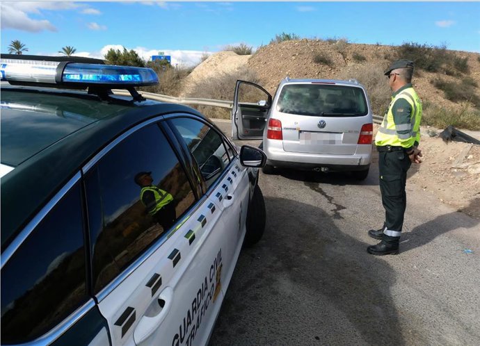 La Guardia Civil Detiene En Murcia A Un Conductor Por Circular De Forma Temeraria Y Bajo La Influencia De Sustancias Tóxicas