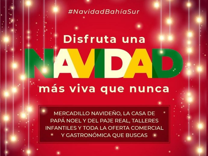 Talleres infantiles, personajes de cuento, la casa de Papá Noel y un mercadillo, estas Navidades en Bahía Sur
