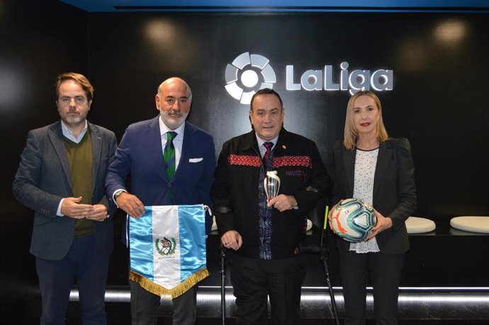 Guatemala y LaLiga colaborarán en programas socioeducativos
