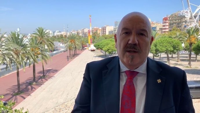 Iñigo Iturrate, en una visita a Cataluña.