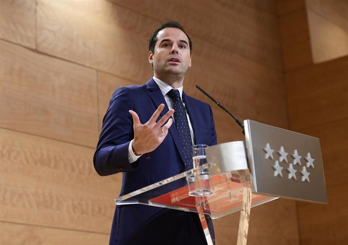 Imagen de recurso del vicepresidente de la Comunidad de Madrid, Ignacio Aguado.
