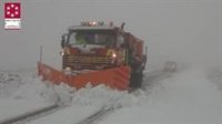 La nieve provoca problemas en varias carreteras de Castellón, preemergencia por hielo en Els Ports y un rescate