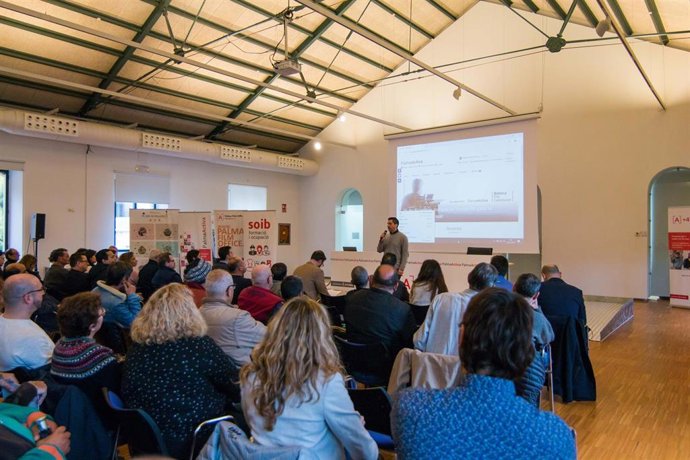 Acto de bienvenida a los trabajadores de SOIB Visibles de PalmaActiva