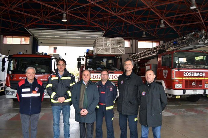 Ismael Pérez, nuevo director del Parque de Bomberos de Albacete en sustitución de Eduardo Cuevas.