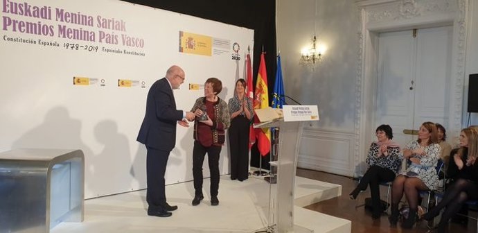 Entrega de los Premios Menina País Vasco 2019