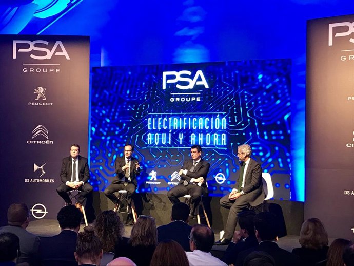 El Grupo PSA presenta en Madrid su proceso de electrificación