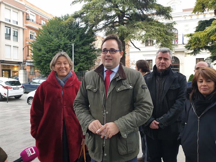 El presidente del PP de C-LM, Paco Núñez, en Guadalajara