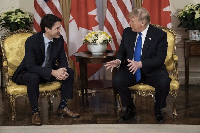 Justin Trudeau y Donald Trump