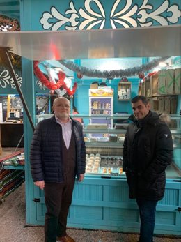 El delegado de la Junta en Albacete, Pedro Antonio Ruiz Santos, en su reunión