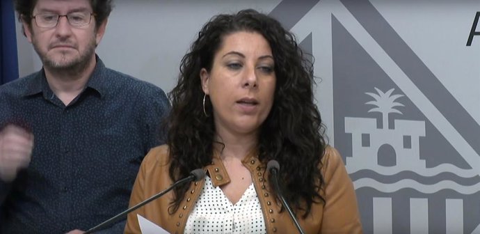 Los regidores de Cort Angélica Pastor y Alberto Jarabo.