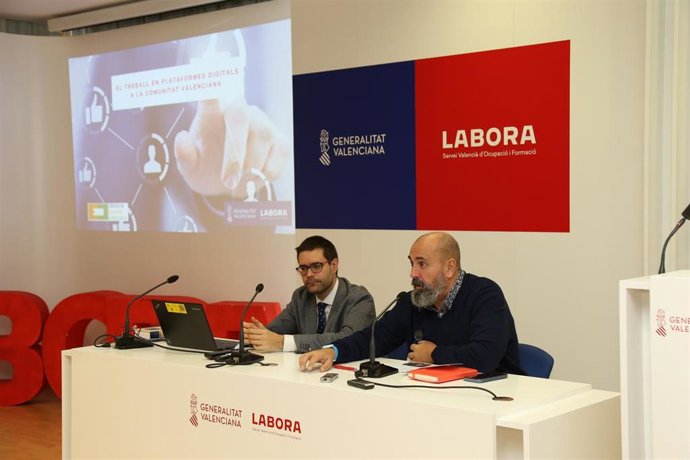 Presentación informe sobre el trabajo en las plataformas digitales en la Comunitat Valenciana