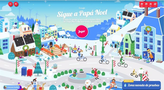 Llega la Navidad a Google con nuevas actividades y juegos en la Aldea de Papá No