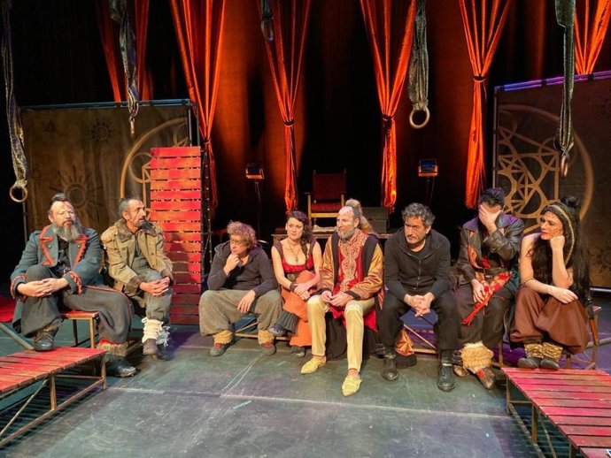 Presentación de 'La vida es sueño' en el Tatre Talia