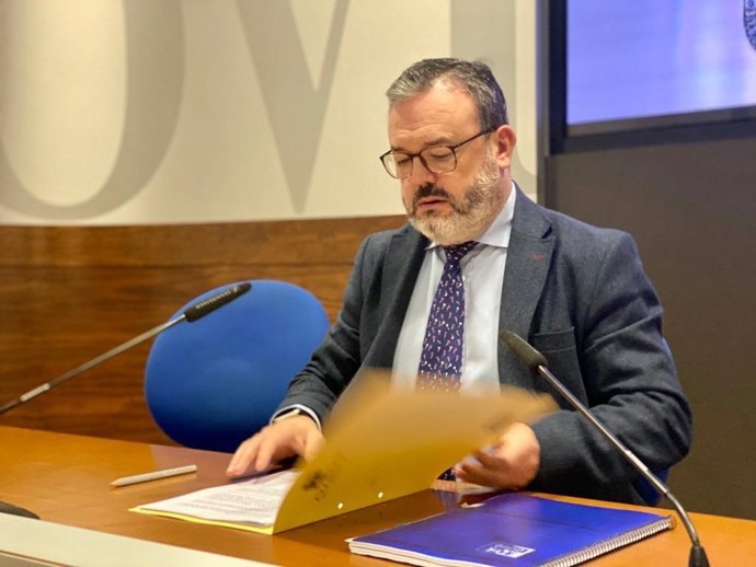 Concejal de Turismo y Congresos del Ayuntamiento de Oviedo, Alfredo García Quintana.