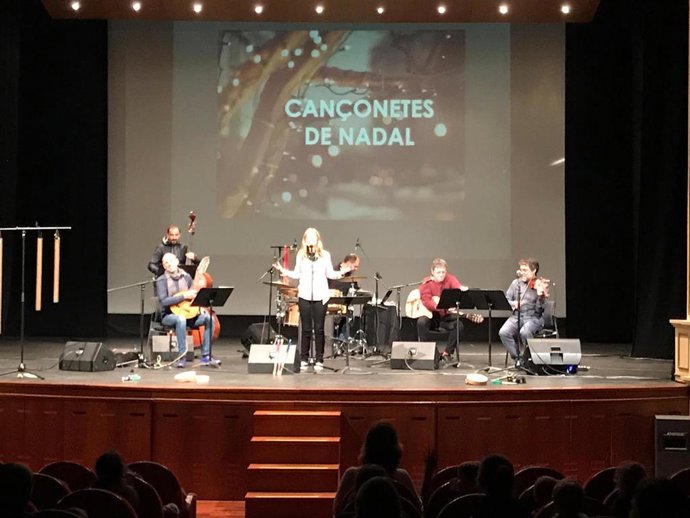 Foto de archivo del concierto 'Canonetes de Nadal'