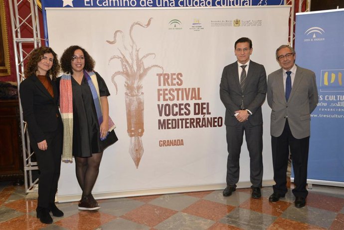 Imagen de la presentación del 'Tres Festival, Voces del Mediterráneo'