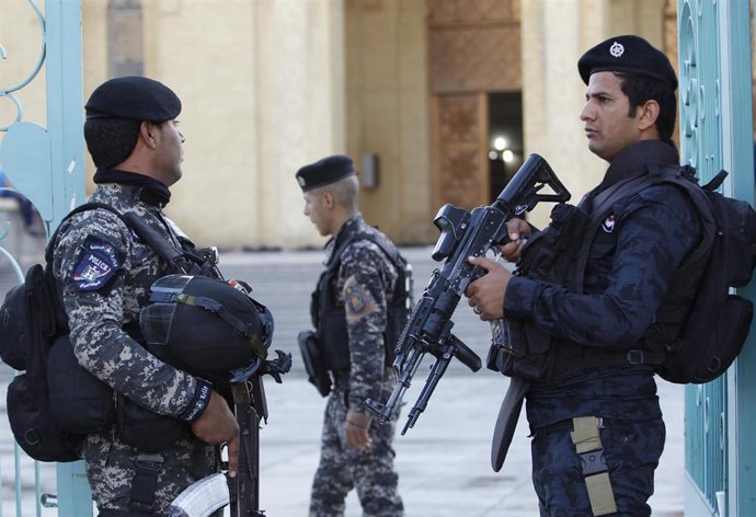 Agentes de la Policía de Irak