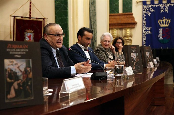 Presentación de la publicación sobre Zurbarán en la Diputación de Badajoz