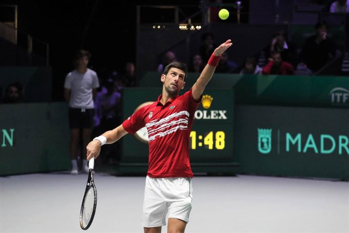 Novak Djokovic en la Copa Davis