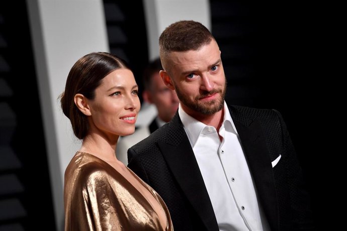 Jessica Biel y Justin Timberlake, en una foto de archivo de Getty