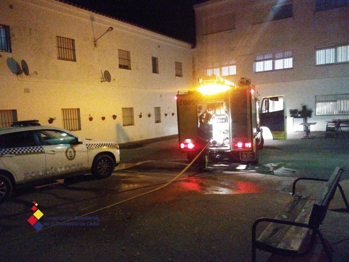 Incendio en centro de mayores en Medina