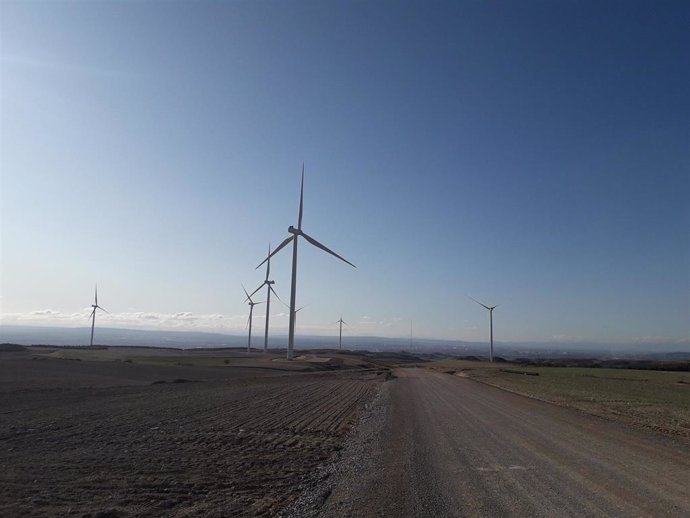 Enel Green Power España conecta a la red dos parques eólicos en Zaragoza que suman 75 megavatios.