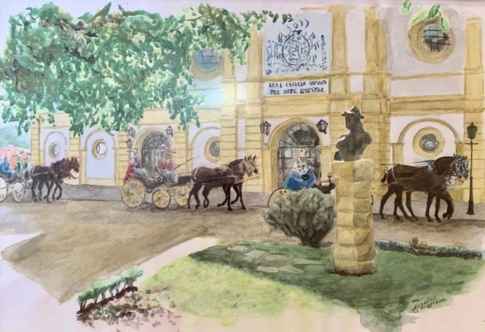 Cartel para la gala de los Reyes Magos de Cádiz