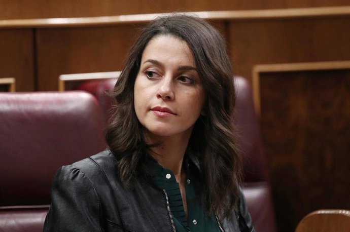La portavoz de Ciudadanos en el Congreso, Inés Arrimadas.